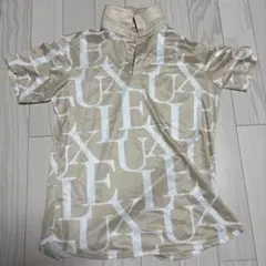 LUXARATIBUS LUXSPO ゴルフシャツ ベージュ