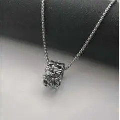 ネックレス リング形 人気 新品 フェザー メンズ レディース ユニセックスv