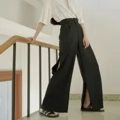 TELOPLAN テーロプラン Aoi Trousers / BLACK