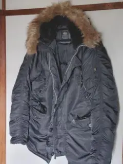 Alpha N-3B LARGE ブラック