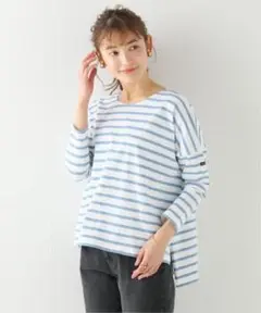 【今週のみ値下げ】LE MINOR ルミノア ビッグバック ボーダープルオーバー