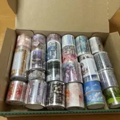 コラージュPETテープ21個 おまけシールブック付き