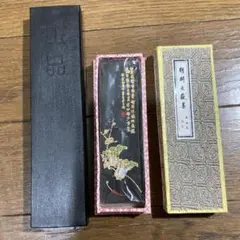傷墨「玉品」5丁型・中国墨 胡開文徽墨