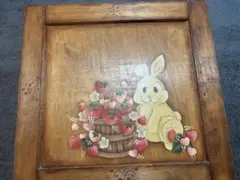 トール作品　うさぎの壁掛け