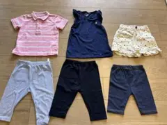 女の子 夏服まとめ売り 90〜110
