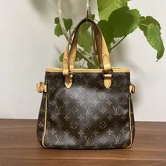 【美品】ルイヴィトン バティニョール モノグラム M51156 ハンドバッグ
