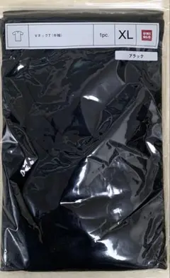 オールド UNIQLO シャツ ブラック サイズ XL