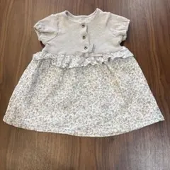 Natural Basic Style オーガニックコットン ワンピース 90