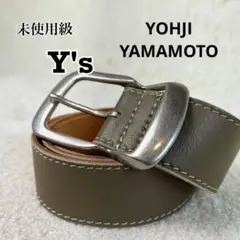 未使用★ヨウジヤマモト　ロングベルト　レザー　ブラック COW LEATHER25MM LONG RING BELT(FREE SIZE Black): S'YTE｜THE