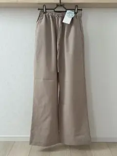 Honeys ハニーズ イージーストレート ストレートパンツ ベージュ S