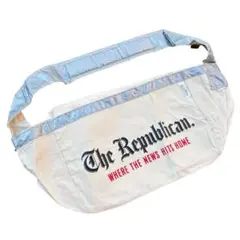 【美品】70‘s〜80‘s ニュースペーパーバック　news paper bag