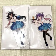 ホロライブ　ローソンコラボ　常闇トワ　大神ミオ アクリルスタンド