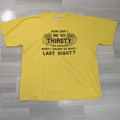 ギルダン Tシャツ XL イエロー