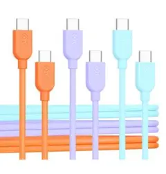 USB Type-Cケーブル 3色セット 1,8m 3本セット