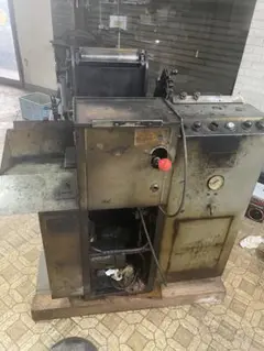 いませ製 活字印刷機 活字鉛