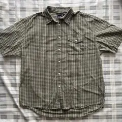 GAP【ギャップ】　半袖チェックシャツ　90s〜00s
