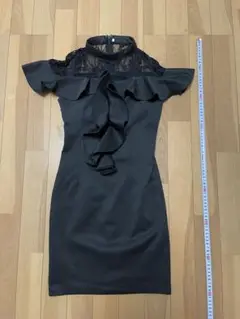 オフショルダー タイト ドレス S