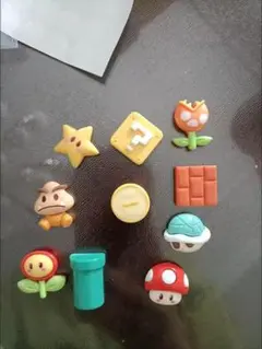 スーパーマリオ マグネットセット 10個