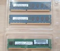 デスクトップPC　DDR3 4GBメモリ　3枚セット　【ジャンク扱い】