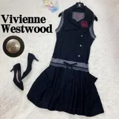 希少デザイン♡ヴィヴィアンウエストウッド デザイン ニット ワンピース