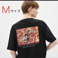 ☆新品未開封☆GUグラフィックT 　ワンピース　サイズM ブラック 系