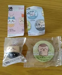 【新品未使用】くりまんじゅう★くら寿司　フィギュア＆缶バッジ