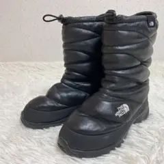★オールレザー★ ノースフェイス ヌプシ ブーツ ブーティー 24cm 黒