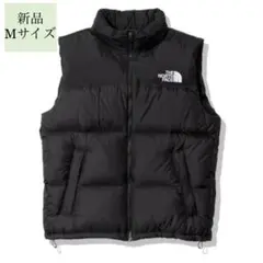 【新品】ノースフェイス ダウンベスト Mサイズ ブラックND92232