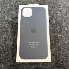Apple iPhone 14 Plus シリコンケース ストームブルー