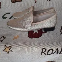 Repetto ゴールド メッシュ ローファー
