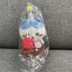 ちいかわ　デスクトップから見守るスペシャルマスコット　バースデーハチワレ