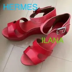 【HERMES】ilana イラナ エスパドリーユウェッジサンダル 36サイズ