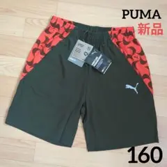⭐️新品　PUMA　軽量　ハーフパンツ　160cm　ウーブン　オリーブ　プーマ