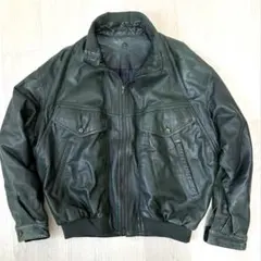AIGNER アイグナー レザージャケット 本革 90s メンズXL相当