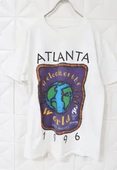 ヴィンテージ 90s アトランタオリンピック 半袖 クルーネック Tシャツ