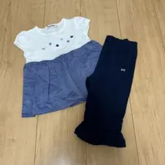 連休のみ出品 ファミリア Tシャツパンツセット