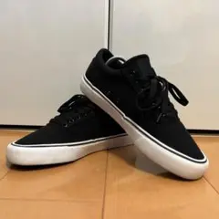 DC 黒 キャンバス スニーカー