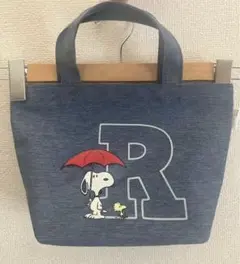 PEANUTS スヌーピー トートバッグ　ロゴR