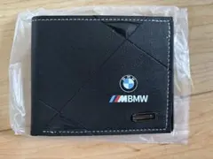 【新品！】BMW 折りたたみ財布 Mマークロゴ入り ブラック！