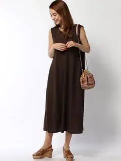 LEPSIM レプシィム　ノースリーブワンピース
