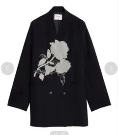 アメリ　ROSE EMBROIDERY JACKET