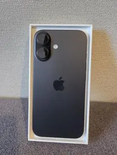 【美品】iPhone16 256GB ブラック SIMフリー 本体 箱あり