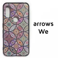 arrows We ケース カラフル 丸タイル アローズウィー