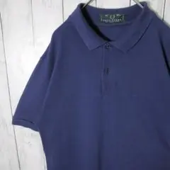90s FRED PERRY フレッドペリー 鹿の子 ポロシャツ 刺繍 英国製