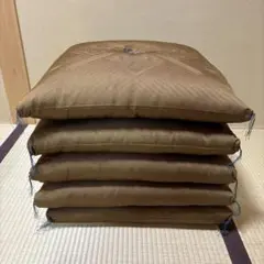 座布団　ふさ付き　5点