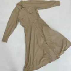 ⭐️ジーンナッソーズ⭐️ワンピース 春 ボタン ベルトループ付 デート服