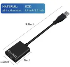 ＵSB 3.0 to HDMI Adapter User Guide　ケーブル