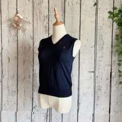 【POLO RALPH LAUREN】Vネック ニットベスト ポロラルフローレン