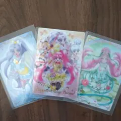 プリキュアカード　3枚セット