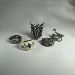 RING リング セット販売 シルバー ベルフェゴール マリファナ タコ